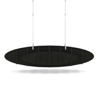 Sch! Acoustic Ceiling Baffles - Hatch - Type D - 1000 x 600mm Wide x 250mm High - Raven Black