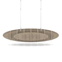 Sch! Acoustic Ceiling Baffles - Hatch - Type D - 1000 x 600mm Wide x 250mm High - Oatmeal Beige