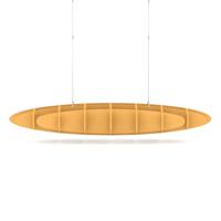 Sch! Acoustic Ceiling Baffles - Hatch - Type D - 1600 x 650mm Wide x 250mm High - Buttercup Yellow