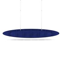 Sch! Acoustic Ceiling Baffles - Hatch - Type D - 1600 x 650mm Wide x 250mm High - Cobalt Blue