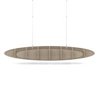 Sch! Acoustic Ceiling Baffles - Hatch - Type D - 1600 x 650mm Wide x 250mm High - Oatmeal Beige