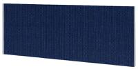 Impulse Plus Oblong 450/600 Desktop Screen Royal Blue Fabric Light Grey Edges