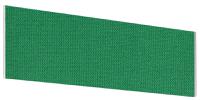 Impulse Plus Angle 450/600 Desktop Screen Palm Green Fabric Light Grey Edges
