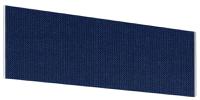 Impulse Plus Angle 450/600 Desktop Screen Royal Blue Fabric Light Grey Edges
