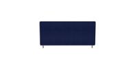 Impulse Plus Oblong 450/800 Desktop Screen Royal Blue Fabric Light Grey Edges