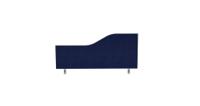 Impulse Plus Wave 450/800 Desktop Screen Royal Blue Fabric Light Grey Edges