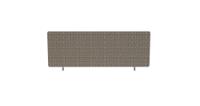 Impulse Plus Oblong 450/1000 Desktop Screen Lead Fabric Light Grey Edges