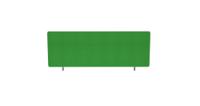 Impulse Plus Oblong 450/1000 Desktop Screen Palm Green Fabric Light Grey Edges