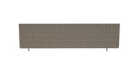 Impulse Plus Oblong 450/1400 Desktop Screen Lead Fabric Light Grey Edges