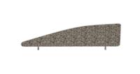 Impulse Plus Angle 450/1400 Desktop Screen Lead Fabric Light Grey Edges
