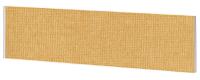 Impulse Plus Oblong 450/1500 Desktop Screen Beige Fabric Light Grey Edges