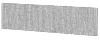 Impulse Plus Oblong 450/1500 Desktop Screen Light Grey Fabric Light Grey Edges