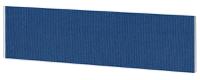Impulse Plus Oblong 450/1500 Desktop Screen Powder Blue Fabric Light Grey Edges