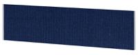 Impulse Plus Oblong 450/1500 Desktop Screen Royal Blue Fabric Light Grey Edges