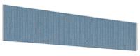 Impulse Plus Angle 450/1500 Desktop Screen Sky Blue Fabric Light Grey Edges