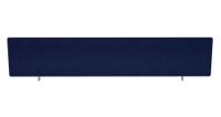 Impulse Plus Oblong 450/1800 Desktop Screen Royal Blue Fabric Light Grey Edges