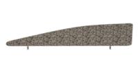 Impulse Plus Angle 450/1800 Desktop Screen Lead Fabric Light Grey Edges