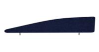 Impulse Plus Angle 450/1800 Desktop Screen Royal Blue Fabric Light Grey Edges