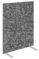 Impulse Plus Oblong 1200/600 Floor Free Standing Screen Lead Fabric Light Grey Edges