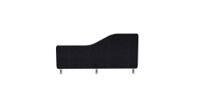Impulse Plus Wave 400/800 Desktop Screen Rounded Corners Black Fabric Light Grey Edges