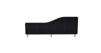 Impulse Plus Wave 400/1000 Desktop Screen Rounded Corners Black Fabric Light Grey Edges