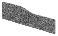 Impulse Plus Wave 400/1500 Desktop Screen Rounded Corners Lead Fabric Light Grey Edges