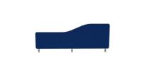 Impulse Plus Wave 300/1000 Desktop Screen Rounded Corners Powder Blue Fabric Light Grey Edges