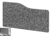 Impulse Plus Wave 400/800 Backdrop Screen Rounded Corners Lead Fabric Light Grey Edges