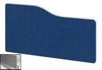 Impulse Plus Wave 400/800 Backdrop Screen Rounded Corners Powder Blue Fabric Light Grey Edges
