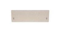Impulse Plus Oblong 400/1200 Backdrop Screen Rounded Corners Light Grey Fabric Light Grey Edges