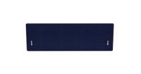 Impulse Plus Oblong 400/1200 Backdrop Screen Rounded Corners Royal Blue Fabric Light Grey Edges