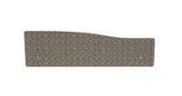 Impulse Plus Wave 400/1400 Backdrop Screen Rounded Corners Lead Fabric Light Grey Edges