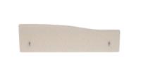 Impulse Plus Wave 400/1400 Backdrop Screen Rounded Corners Light Grey Fabric Light Grey Edges