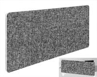 Impulse Plus Oblong 400/1500 Backdrop Screen Rounded Corners Lead Fabric Light Grey Edges