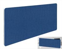 Impulse Plus Oblong 400/1500 Backdrop Screen Rounded Corners Powder Blue Fabric Light Grey Edges
