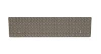 Impulse Plus Oblong 400/1600 Backdrop Screen Rounded Corners Lead Fabric Light Grey Edges