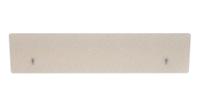 Impulse Plus Oblong 400/1800 Backdrop Screen Rounded Corners Light Grey Fabric Light Grey Edges