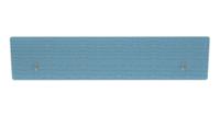 Impulse Plus Oblong 400/1800 Backdrop Screen Rounded Corners Sky Blue Fabric Light Grey Edges