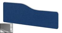 Impulse Plus Wave 300/1000 Backdrop Screen Rounded Corners Powder Blue Fabric Light Grey Edges