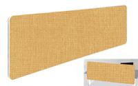 Impulse Plus Oblong 300/1600 Backdrop Screen Rounded Corners Beige Fabric Light Grey Edges