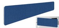 Impulse Plus Oblong 300/1800 Backdrop Screen Rounded Corners Powder Blue Fabric Light Grey Edges