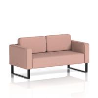 Brixworth Sofa 2 Seater With Black Legs In Yoredale Fabric - Kidstone
