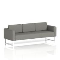 Brixworth Sofa 3 Seater With White Legs In X2 Fabric - Number