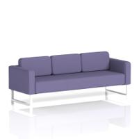 Brixworth Sofa 3 Seater With White Legs In Synergy Fabric - Order