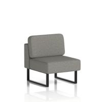 Brixworth Modular Seating Central Unit With Black Legs In X2 Fabric - Number