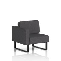 Brixworth Modular Seating Right Unit With Black Legs In X2 Fabric - Arithmetic