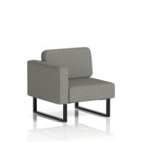 Brixworth Modular Seating Right Unit With Black Legs In X2 Fabric - Number