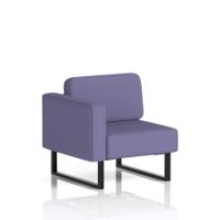 Brixworth Modular Seating Right Unit With Black Legs In Synergy Fabric - Order