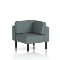 Brixworth Modular Seating Corner Unit With Black Legs In Main Line Flax Fabric - Westminster