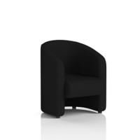 Lamport Armchair With Black feet In X2 Fabric - Diameter